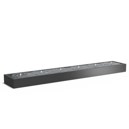 Adezz watertafel aluminium 6 fontein AB1