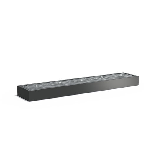 Adezz aluminium watertafel 5 fontein AB2