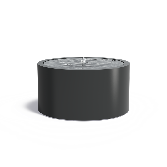 Adezz ronde watertafel aluminium ABR1