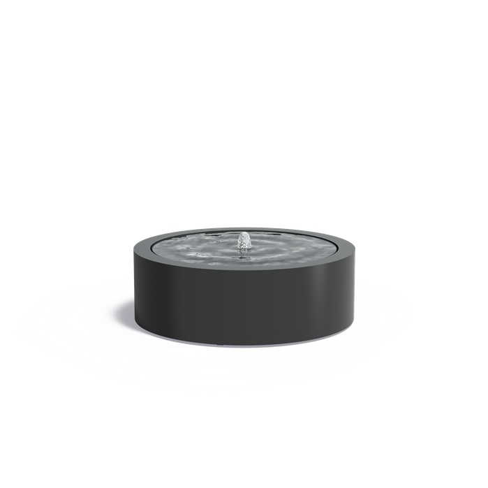 Adezz ronde watertafel aluminium ABR5