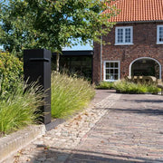 Aluminium brievenbus Ivar IVA1 zwart