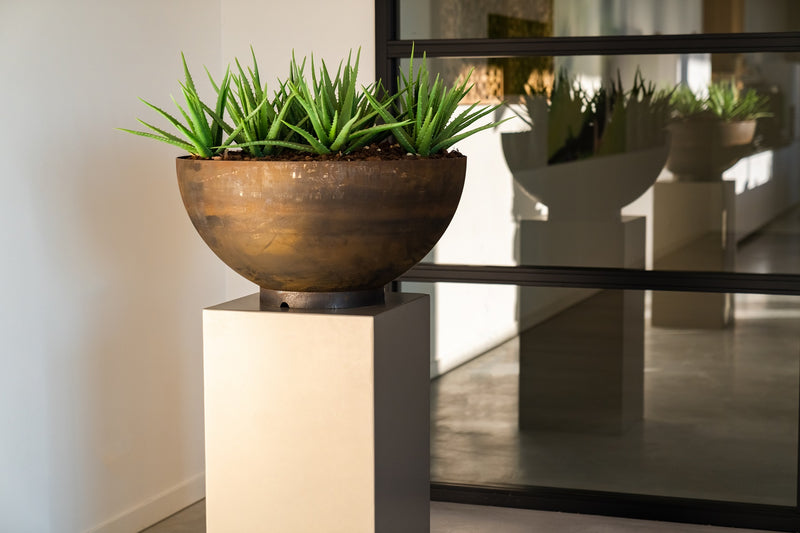 Lichtgewicht aluminium sokkel | 30 x 30 x 60 cm