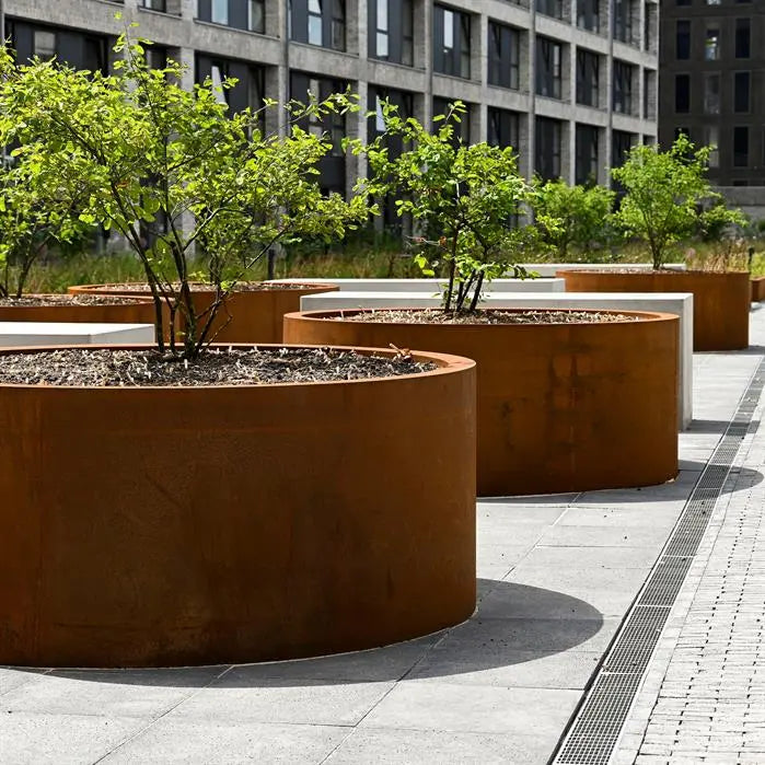 Corten plantenbak Circum