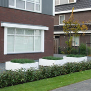 Aluminium plantenbak met wielen AFWL