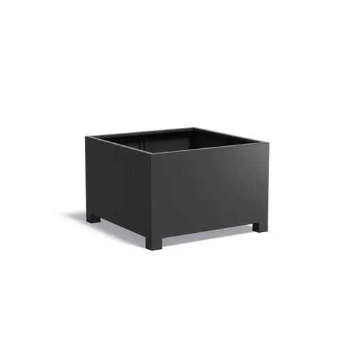 Aluminium plantenbak met poten AFP4.1