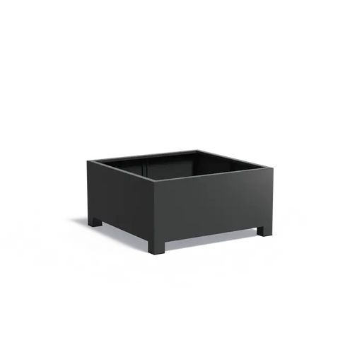 Aluminium plantenbak met poten AFP4.2