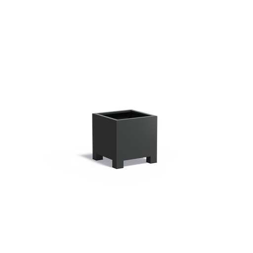 Aluminium plantenbak met poten AFP8