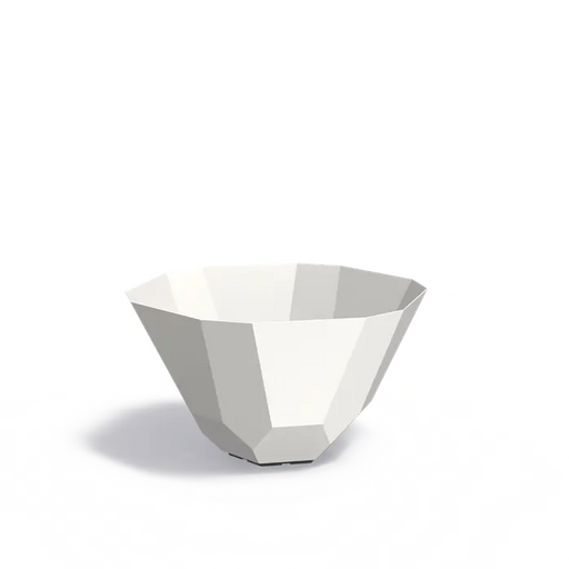 Aluminium planter Facet AFT2