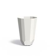 Aluminium planter Facet AFT4