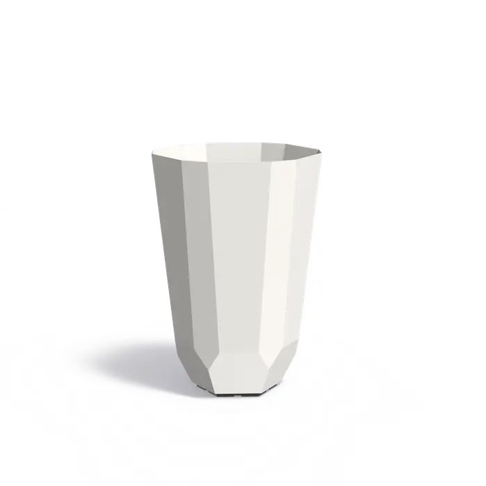 Aluminium planter Facet AFT4