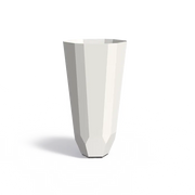 Aluminium planter Facet AFT5