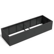 Aluminium plantenbak zonder bodem AFW18.1