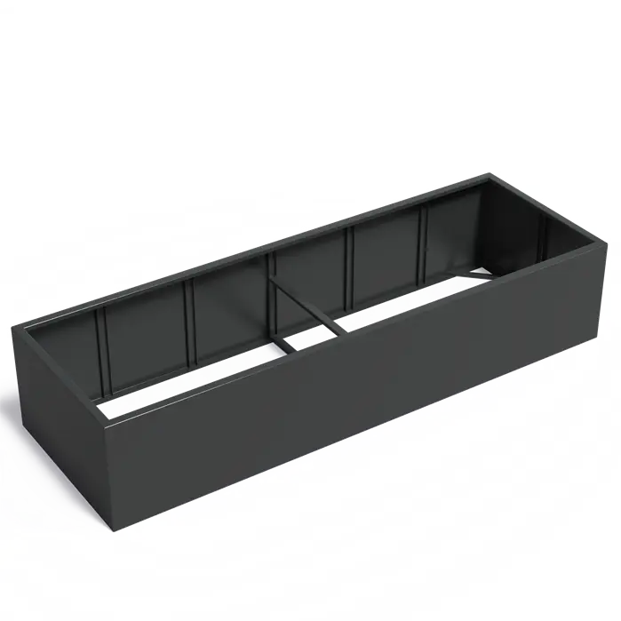 Aluminium plantenbak zonder bodem AFW18.1