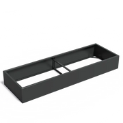 Aluminium plantenbak zonder bodem AFW18.2