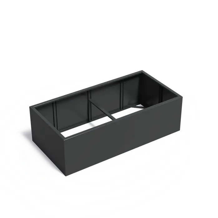 Aluminium plantenbak zonder bodem AFW20.1