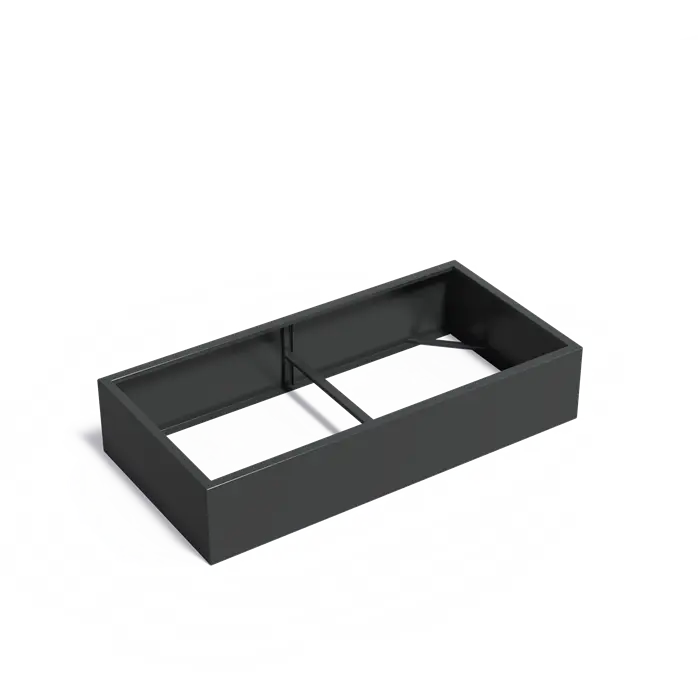 Aluminium plantenbak zonder bodem AFW20.2