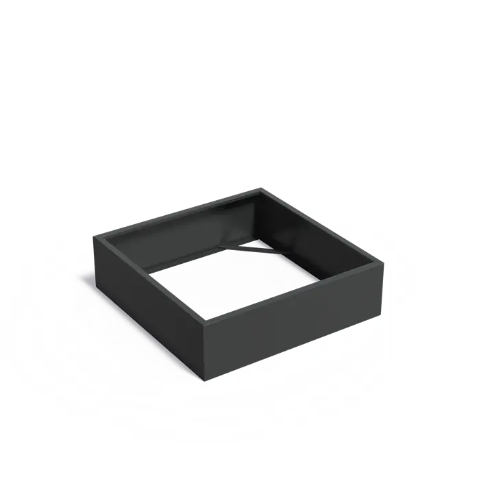 Aluminium plantenbak zonder bodem AFW3.3