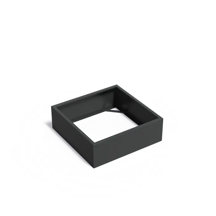 Aluminium plantenbak zonder bodem AFW4.3