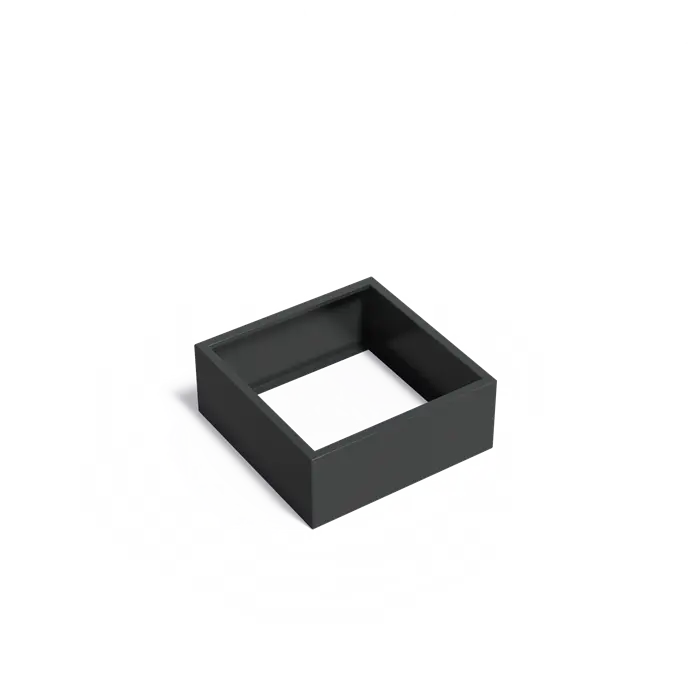 Aluminium plantenbak zonder bodem AFW5.3