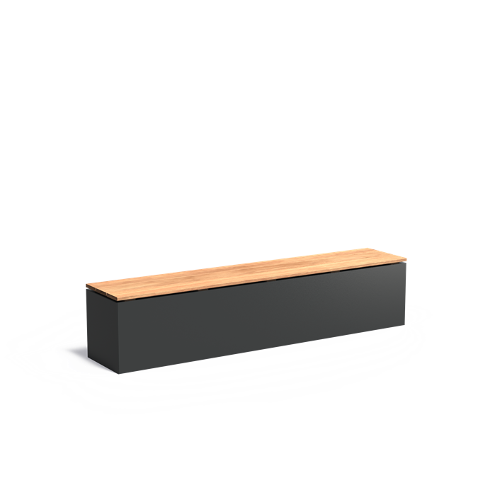 Adezz aluminium sokkel met zitting ASW30