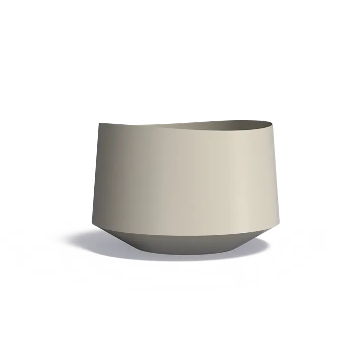 Aluminium Pflanzgefäß VELIS | ø 120 x 80 cm