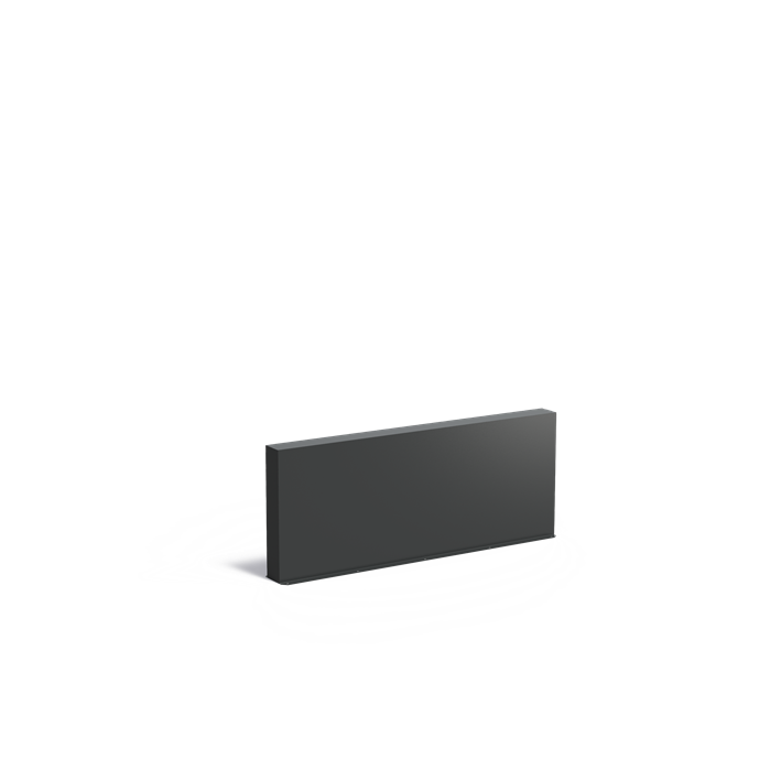 Aluminium tuinmuur AW3.3