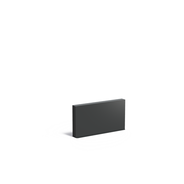 Aluminium tuinmuur AW4.3