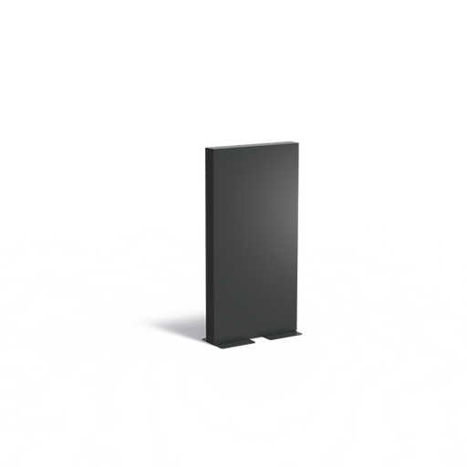 Aluminium tuinmuur AW5.02