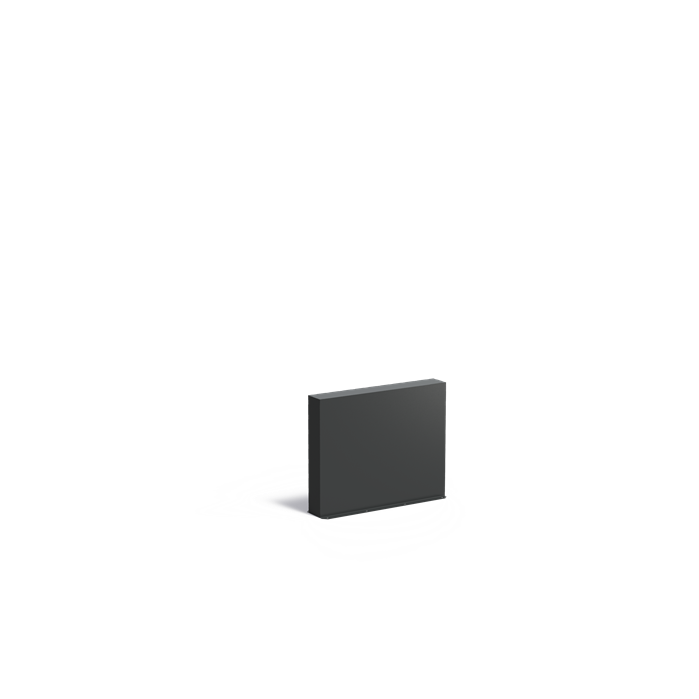 Aluminium tuinmuur AW5.3