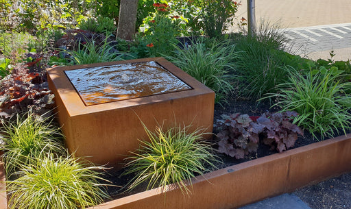 Adezz-4tuinen watertafel cortenstaal