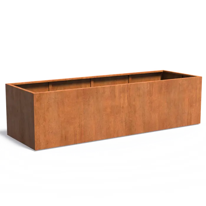 Carrez plantenbak corten CA18