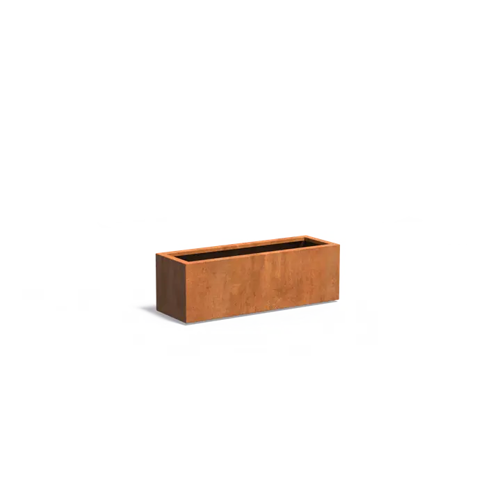 Carrez plantenbak cortenstaal CA25.2