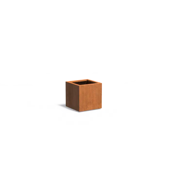 Carrez plantenbak cortenstaal CA9