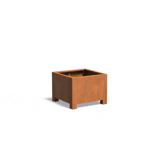 Carrez plantenbak corten met poten CAP6.2