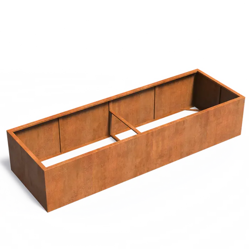 Corten plantenbak Carrez zonder bodem CAW18.1