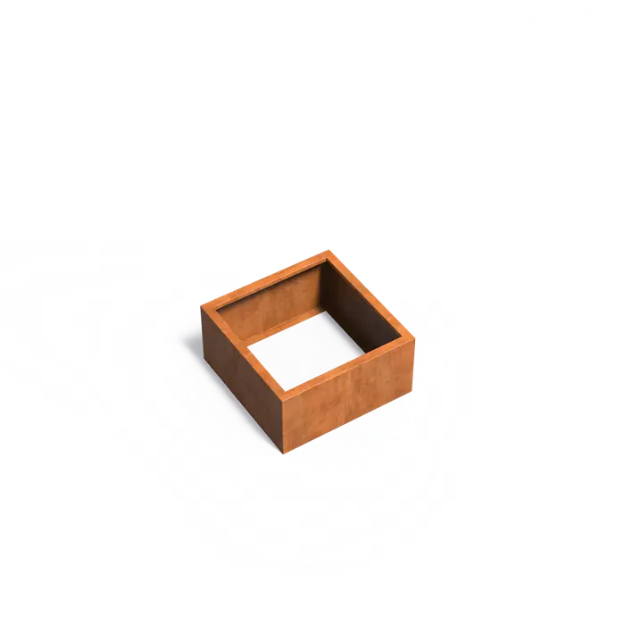 Corten plantenbak zonder bodem CAW6.3