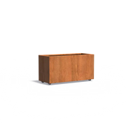 Carrez corten met wielen CAWL22.2