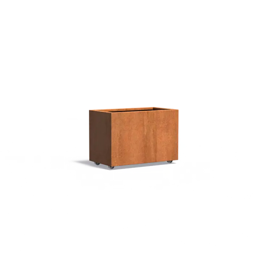 Carrez corten met wielen CAWL22.3