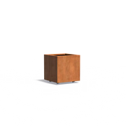 Carrez corten plantenbak met wielen CAWL8