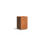 Carrez corten plantenbak met wielen CAWL9.1