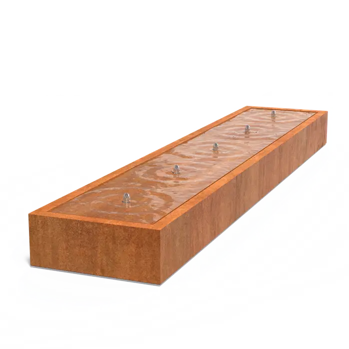 Cortenstaal watertafel CB2