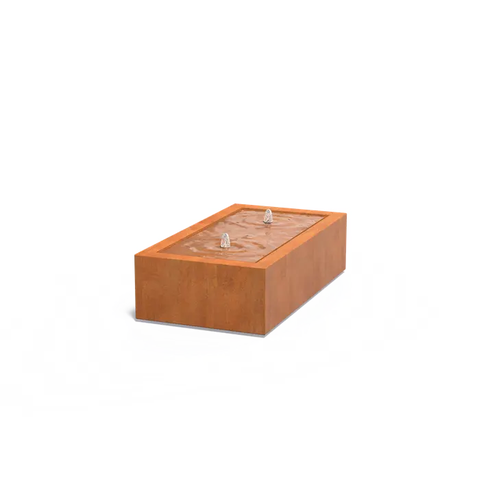 Cortenstaal watertafel CB6.1