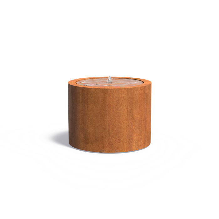 Adezz ronde watertafel corten CBR3