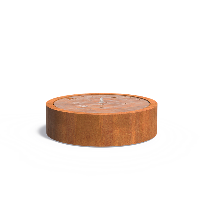 Adezz ronde watertafel corten CBR4