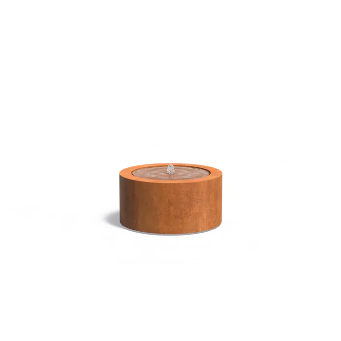 Adezz ronde watertafel corten CBR7