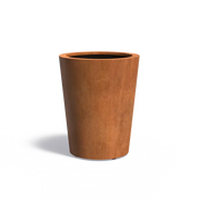 Conic planter corten CC6