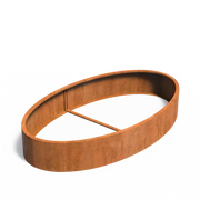 Adezz cortenstaal plantenbak Ellipse CELW2