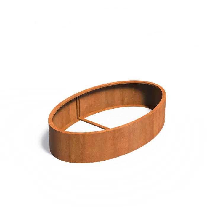 Adezz cortenstaal plantenbak Ellipse CELW4