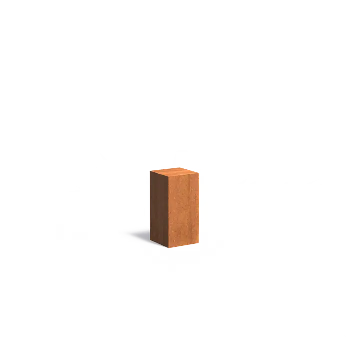 Adezz sokkel cortenstaal CK12