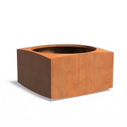 Cortenstaal plantenbak NOOA CNO7